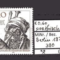 Berlin 1971 500. Geburtstag von Albrecht Dürer MiNr. 390 postfrisch