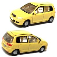 Mazda 2 ´03, Kleinwagen, gelb, Ep5, Tomytec (1)