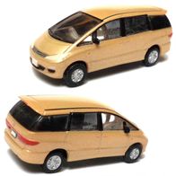 Toyota Previa / Estima ´00, Van, gelb-metallic, Ep5, Tomytec
