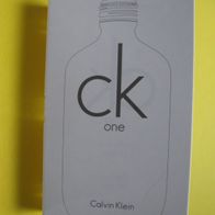 Damen / Herren Eau de Toilette Probe " Calvin Klein - CK One " NEU EdT Duft Pröbchen