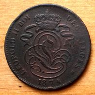 2 Centimes 1874 Belgique