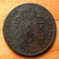 2 Centimes 1875 Belgique