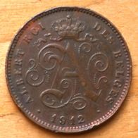 2 Centimes 1912 Belgique