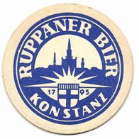 Bierdeckel, Ruppaner Bier, Konstanz