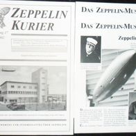 Broschüren zum Zeppelinmuseum 1