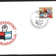 DDR 1983 Solidarität mit Nikaragua MiNr. 2834 FDC gestempelt -2-