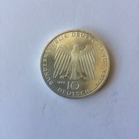 10 Deutsche Mark BRD Silber Gedenkmünze von 1993, 1000 Jahre Potsdam
