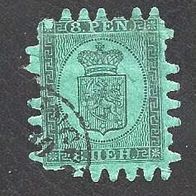 Finnland Freimarke " Staatswappen " Michelnr. 6 o
