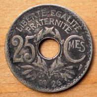 25 Centimes 1926 Frankreich
