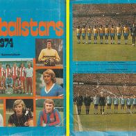 Bergmann-Sammelalbum „Unsere Fußballstars 1973/1974“ komplett