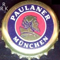 Paulaner München Brauerei Bier Kronkorken Randzeichen RRK aus Bayern Kronenkorken gut