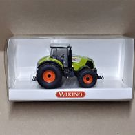 Wiking 1:87 Claas Axion 850 hellgelbgrün mit Doppelbereifung in OVP 0363 40 (2008)