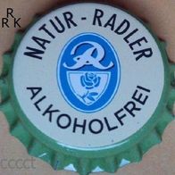 R Natur-Radler Alkoholfrei Rosenbrauerei Bier Brauerei Kronkorken 2022 neu unbenutzt
