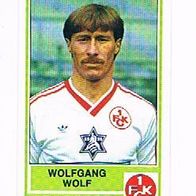 Panini Fussball 1985 Wolfgang Wolf 1. FC Kaiserslautern Bild 163