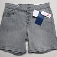 Damen Jeans Shorts 34 grau Stretch " C&A " NEU Hose Sommer Frauen Kleidung