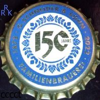 Schneider Brauerei Bier Kronkorken 150 Jahre 2022 Kronenkorken in neu und unbenutzt