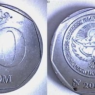 Kirgisistan 10 Som 2009 (2431)