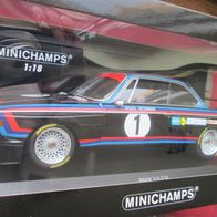 BMW 3.0 CSL H.J. Stuck Winner Norisring 1974 Minichamps 1:18 *