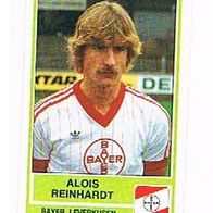 Panini Fussball 1985 Alois Reinhardt Bayer Leverkusen Bild 225