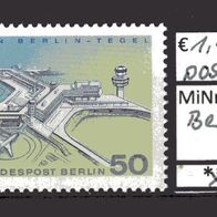 Berlin 1974 Inbetriebnahme des neuen Flughafens Berlin-Tegel MiNr. 477 postfrisch