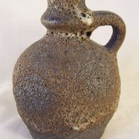Fat Lava Keramik Henkel-Vase, West Germany 60/70er Jahre