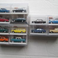 12 x Brekina Taxi Modelle Dänemark in 3 Packungen 1:87 *
