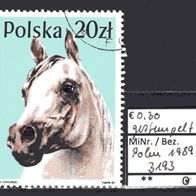 Polen 1989 Pferde MiNr. 3193 gestempelt
