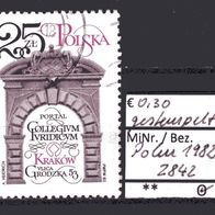 Polen 1982 Restaurierung Krakauer Baudenkmäler (I) MiNr. 2842 gestempelt