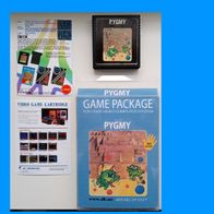 Atari 2600 Spiel PYGMY für VCS2600/7800 inkl. Sammler-Box + Karten, getestet