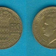 Monaco 20 Francs 1950 Auflage nur 500 000 Stück
