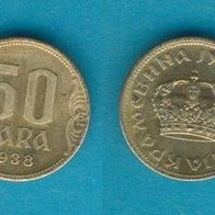 Jugoslawien 50 Para 1938