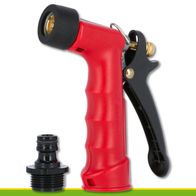 Gilmour Abspritzbrause Mit Messingeinsatz | Rot Schlauchaufsatz Stall Pflege Hof 102931172