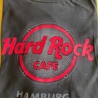 HRC Hard Rock Cafe Hamburg - T-Shirt Gr. M - schwarz-rot