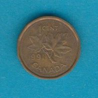 Kanada 1 Cent 1991