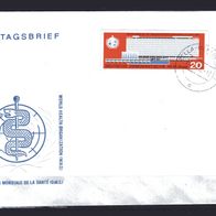 DDR 1966 Einweihung des WHO Verwaltungsgebäudes MiNr. 1178 FDC Zella-Mehlis