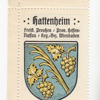 Kaffee Hag Ortswappen Hattenheim Hessen - Nassau Reg. Bez. Wiesbaden #19
