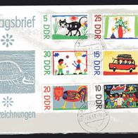 DDR 1967 Kinderzeichnungen MiNr. 1280 - 1285 FDC Zella-Mehlis