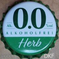0.0% Alkoholfrei Herb Bitburger Brauerei Kronkorken 2022 Bier Korken neu in unbenutzt