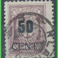 Memel MiNr. 199 gestempelt(3732/ a T)