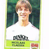 Panini Fussball 1985 Nicolaas Claesen VFB Stuttgart Bild 295