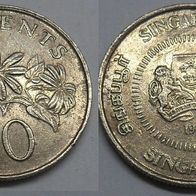 Singapur 10 Cent 1985 ## Kof