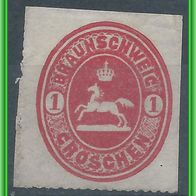 Braunschweig MiNr. 18 ungebraucht o.G.(3771/ bT)