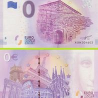 0 Euro Schein Vaubanfestung Landau XEBK 2018-1 selten Nr 4249