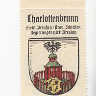 Kaffee Hag Ortswappen Charlottenbrunn Preußen Schlesien Breslau #5