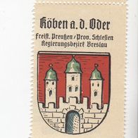 Kaffee Hag Ortswappen Köben a.d. Oder Preußen Schlesien Breslau #21