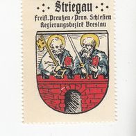 Kaffee Hag Ortswappen Striegau Preußen Schlesien Breslau #46