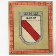 Union WHW Abzeichen Motiv Gau Wappen von Baden von 1936/37 #23