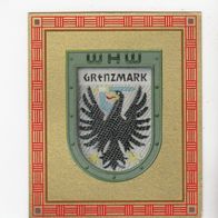 Union WHW Abzeichen Motiv Gau Wappen von der Grenzmark von 1936/37 #26