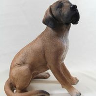 Gartenfigur Hund Dogge Welpe 52cm 3504 Garten lebensecht Figur (Gr