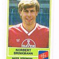 Panini Fussball 1985 Norbert Brinkmann Bayer Uerdingen Bild 321